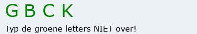 Bevestigingscode