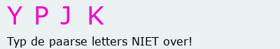 Bevestigingscode