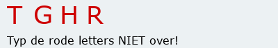 Bevestigingscode