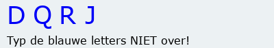 Bevestigingscode