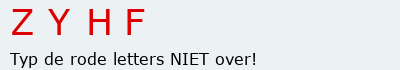 Bevestigingscode