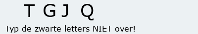 Bevestigingscode