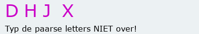 Bevestigingscode