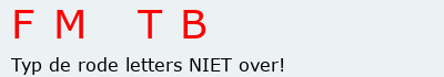 Bevestigingscode