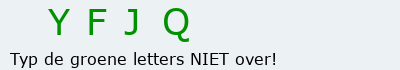 Bevestigingscode