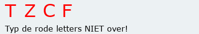 Bevestigingscode