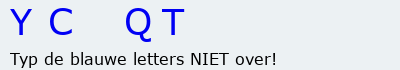 Bevestigingscode