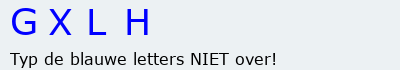 Bevestigingscode