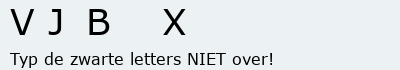 Bevestigingscode