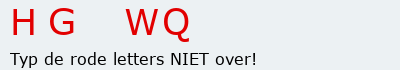 Bevestigingscode