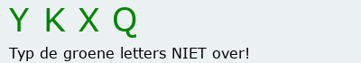 Bevestigingscode