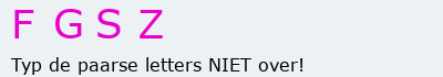 Bevestigingscode