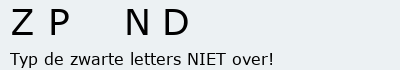Bevestigingscode