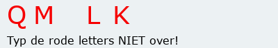 Bevestigingscode
