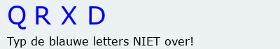 Bevestigingscode