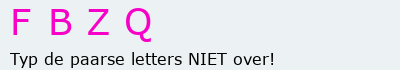 Bevestigingscode