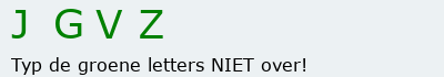 Bevestigingscode