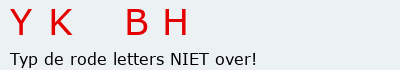 Bevestigingscode