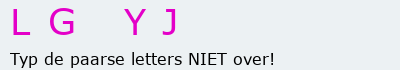 Bevestigingscode
