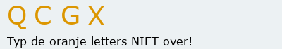 Bevestigingscode