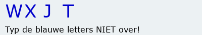 Bevestigingscode