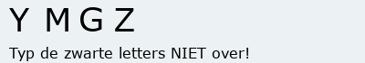 Bevestigingscode