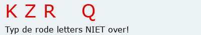 Bevestigingscode