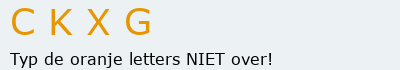 Bevestigingscode