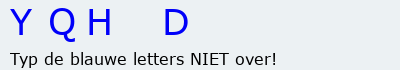Bevestigingscode