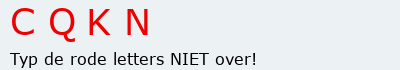 Bevestigingscode
