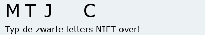 Bevestigingscode
