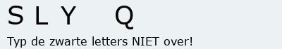 Bevestigingscode