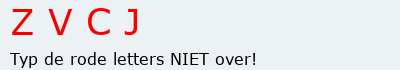 Bevestigingscode