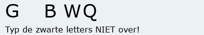 Bevestigingscode