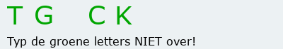 Bevestigingscode