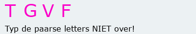 Bevestigingscode