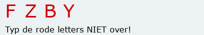 Bevestigingscode