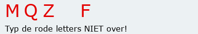 Bevestigingscode
