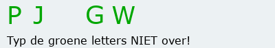 Bevestigingscode