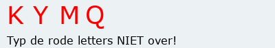 Bevestigingscode