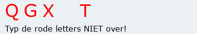 Bevestigingscode