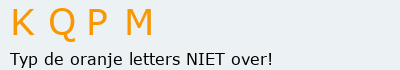Bevestigingscode