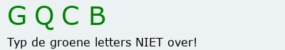 Bevestigingscode