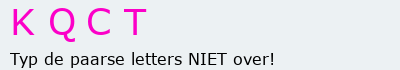 Bevestigingscode