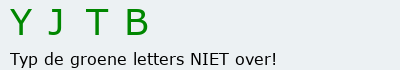Bevestigingscode