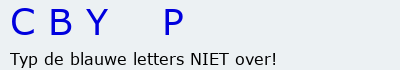 Bevestigingscode