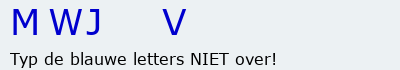 Bevestigingscode