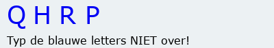 Bevestigingscode
