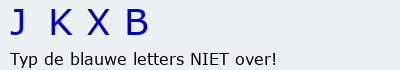 Bevestigingscode