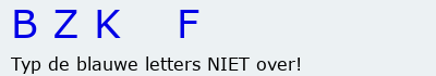 Bevestigingscode